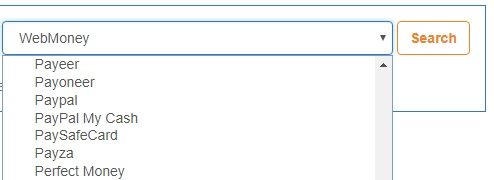 Select payment method